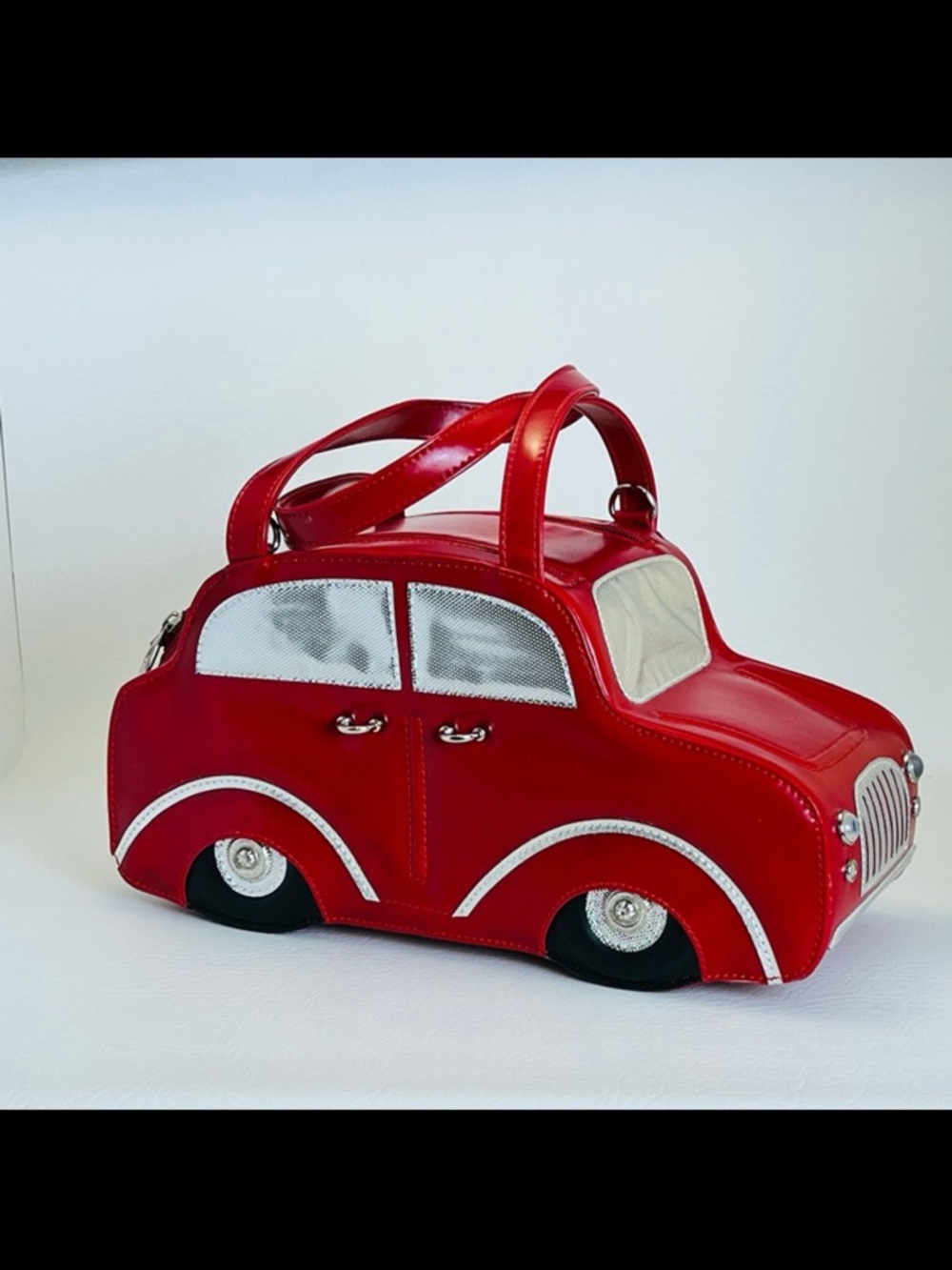 Red Novelty Car-Shaped Bag